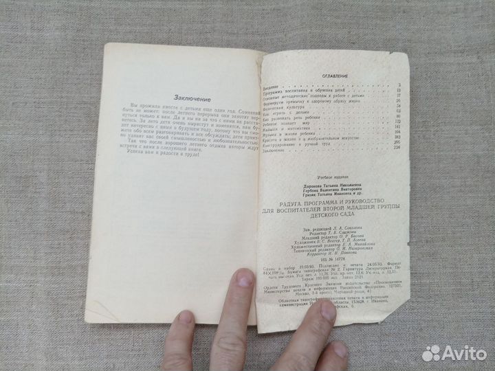Радуга. Программа и руководство для воспитателей в