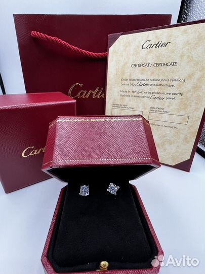 Серьги Cartier