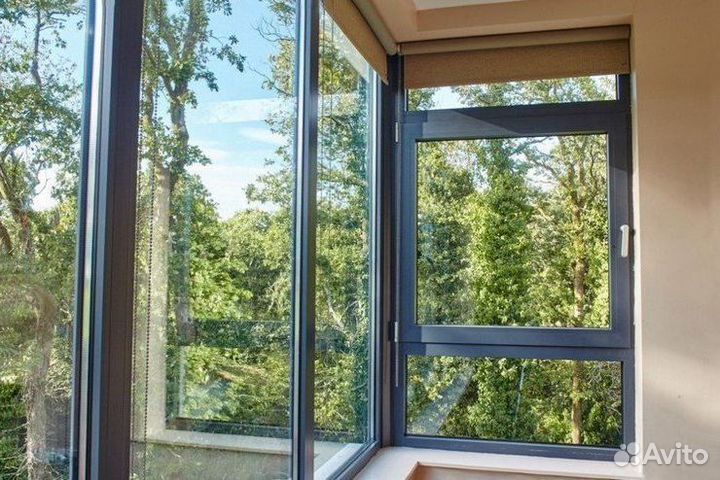 Тёплые алюминиевые окна