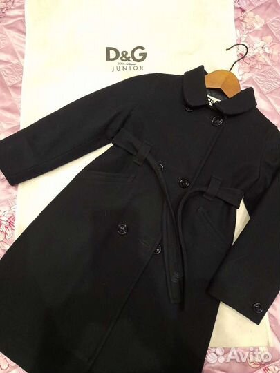 Пальто для девочки D&G