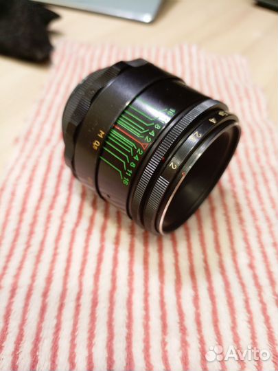 Объектив helios 44 2 с переходником для Canon