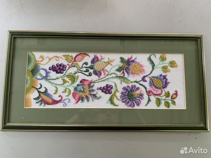Картина вышитая крестом