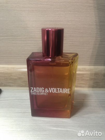 Zadig voltaire духи This is love 50 мл