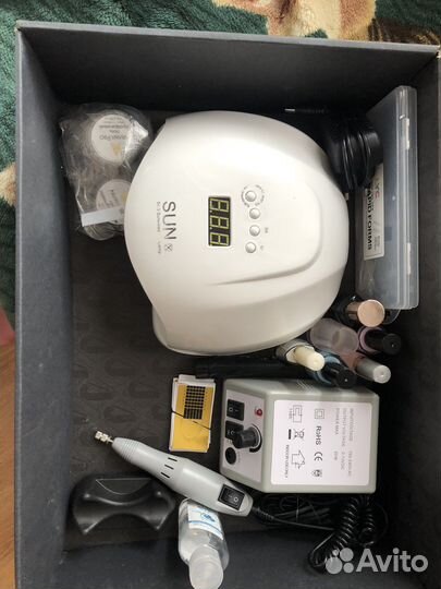 Маникюрный набор для наращивания ногтей