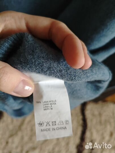 Джемпер новый glenfield 100% шерсть