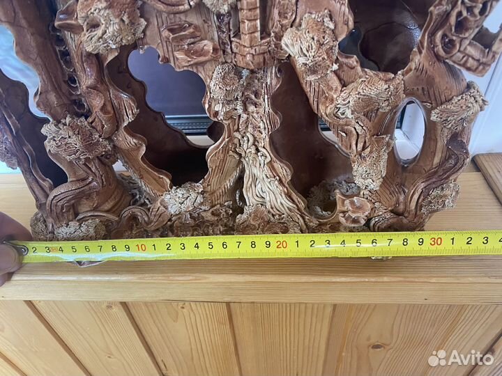 Грот замок для аквариума