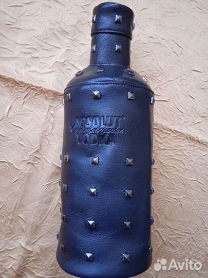 Брутальный чехол для бутылки. Рокерский. Косуха