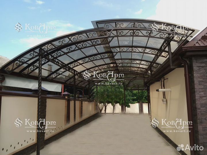 Кованые навесы