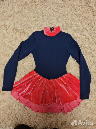 Термоплатье для фиг. катания на 6-7 лет mondor