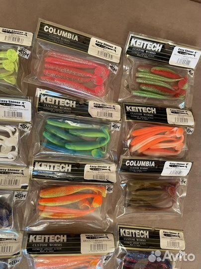 Силиконовые приманки Keitech