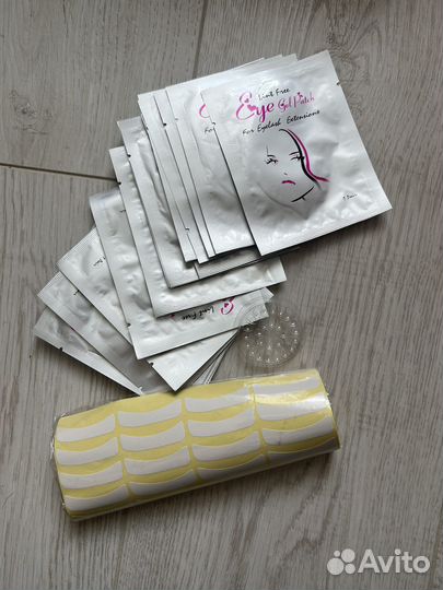 Патчи 17 шт, палетка для клея и наклейки