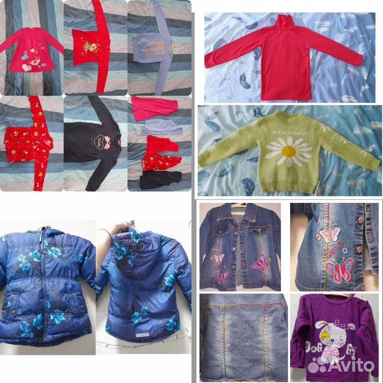 Вещи для девочки 4-6,5 лет