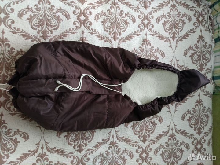 Зимний конверт в коляску