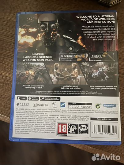 Игры ps5 atomic heart