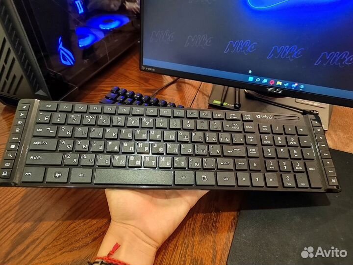 Intro cw203sm wireless slim multimedia black