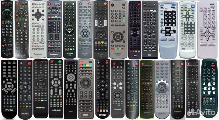 Пульт ду тв телевизора и цифровых приставок
