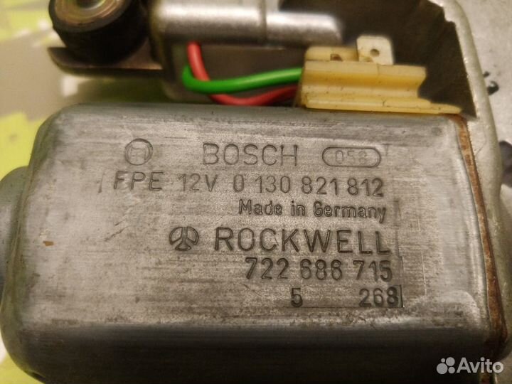 Моторчик люка Vw Passat B3 седан 9A 2.0 1992