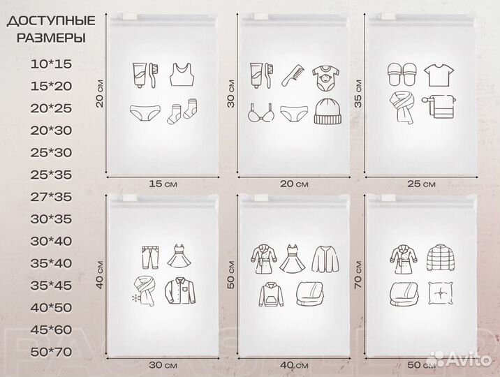 Зип пакеты для маркетплейсов