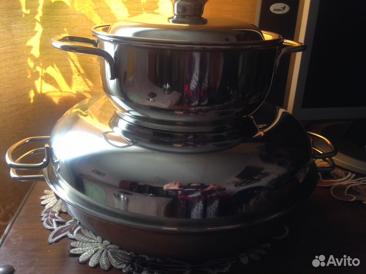 Новая нержавеющая посуда