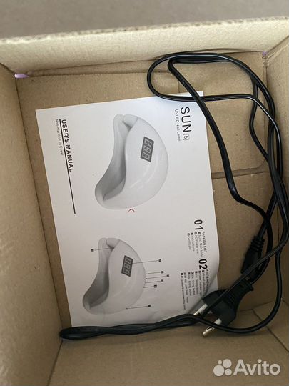 Лампа для ногтей sun 5