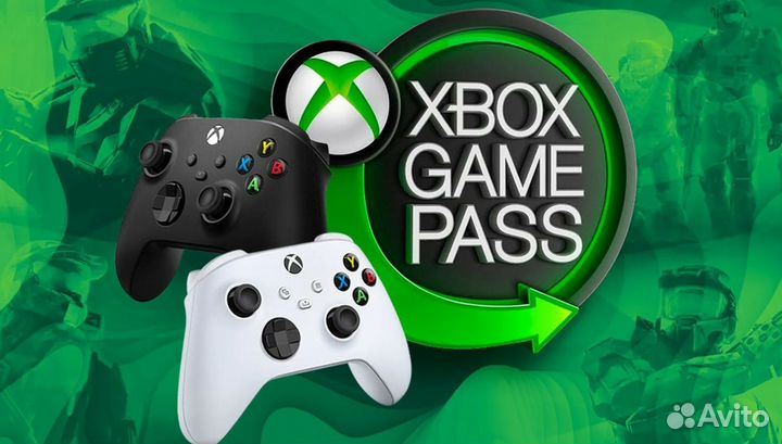 Подписка xbox game pass ultimate 12 +1 месяц