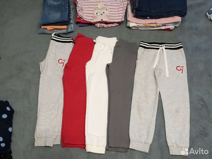 Кофты, джинсы, костюмы, юбки на девочку 5-7лет