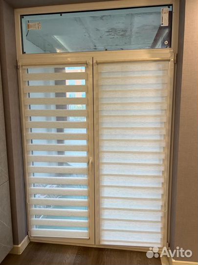 Рулонные шторы день-ночь