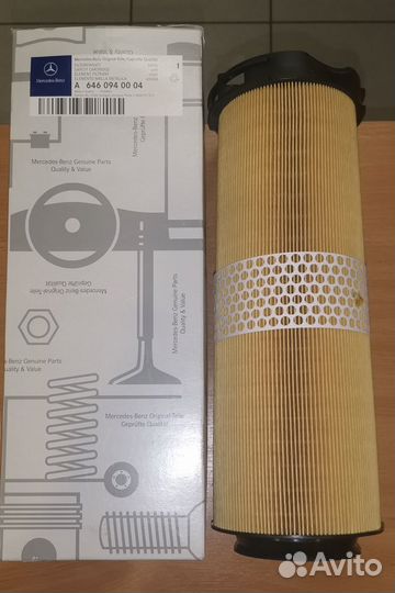 Фильтр воздушный мерседес OM 646