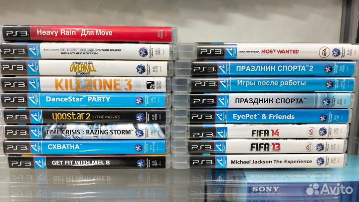 Игры для Playstation 3 Move
