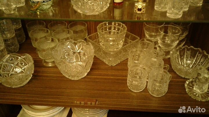 Ваза конфетница дятьковский хрусталь и другие