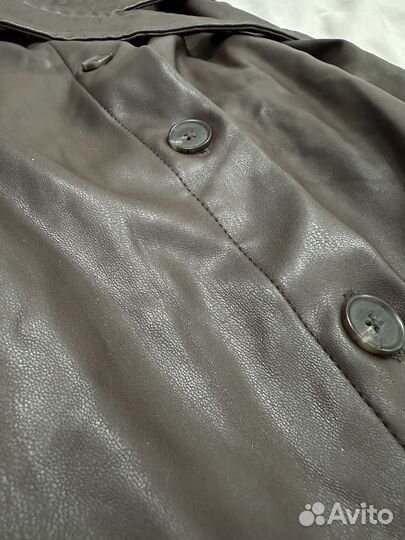 Платье кожаное Zarina