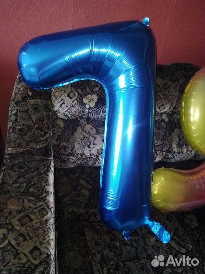 Фольгированные цифры