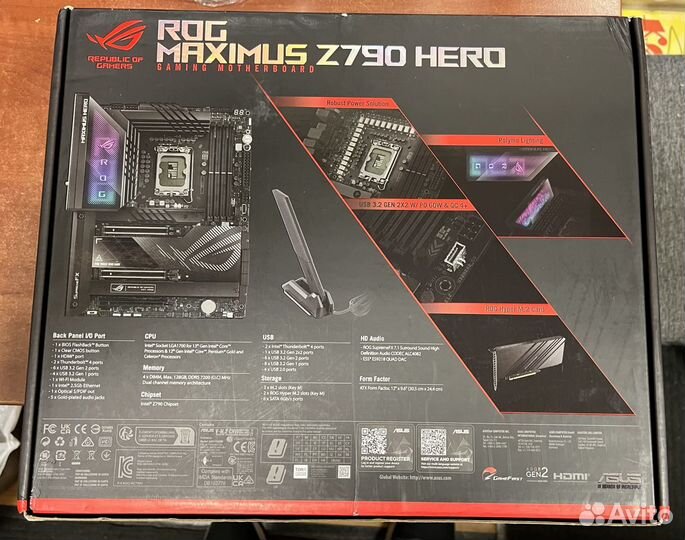 Материнская плата Asus ROG Maximus Z790 Hero