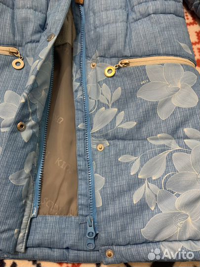 Парка куртка девочка 134 рост