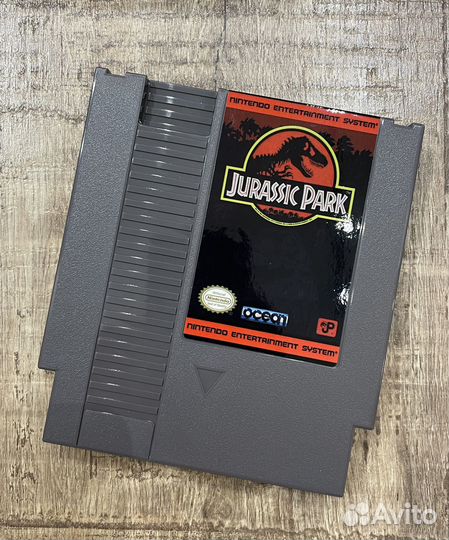 Картридж игра Nintendo Nes Jurassic Park