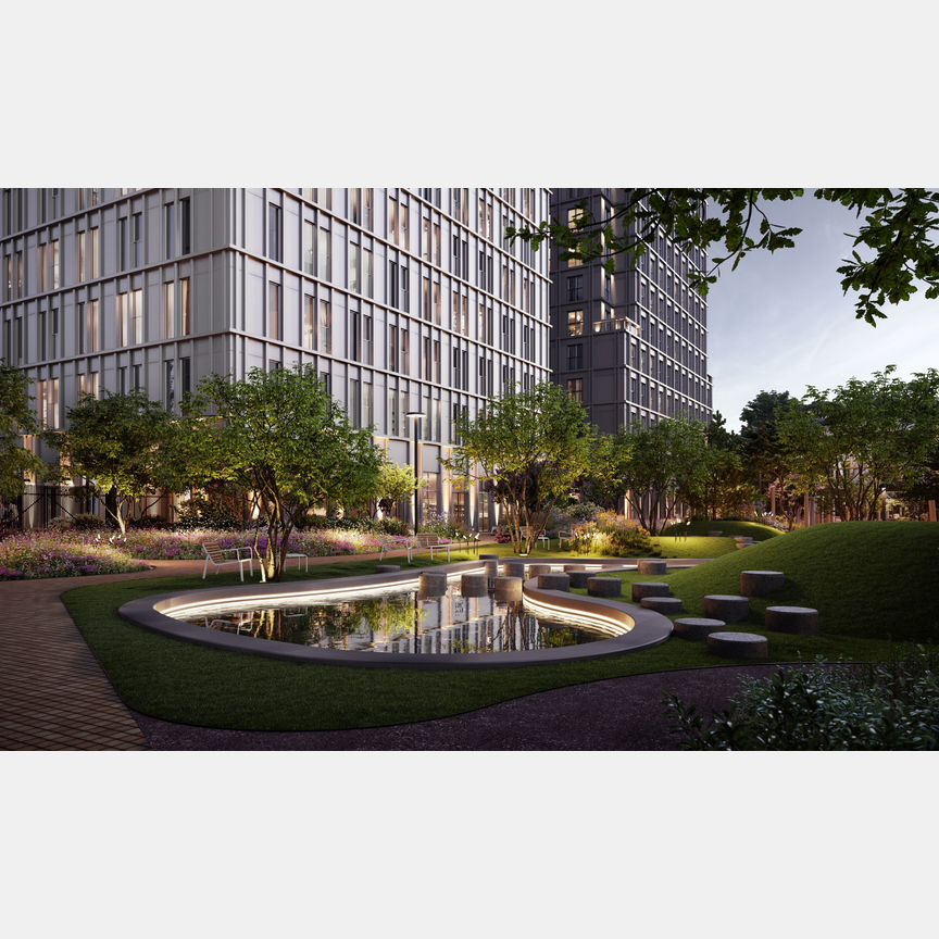 1-к. квартира, 33,9 м², 25/30 эт.