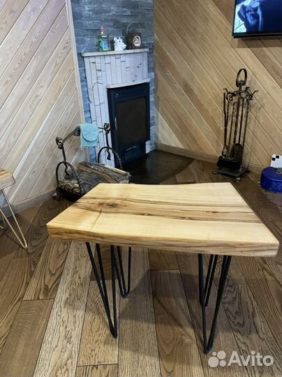 Прикроватный столик лофт