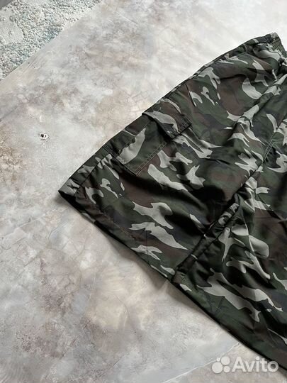 Шорты Balenciaga Camo Realtree Широкие Ниже колена