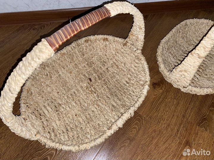 Плетенные корзины свадебные