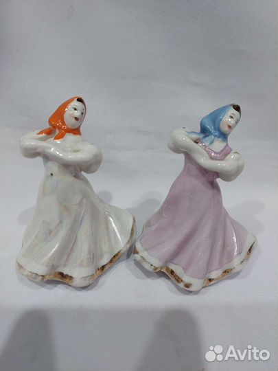 Фарфоровые статуэтки СССР плясунья