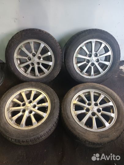 Комплект литых дисков lancer 10