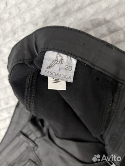 Кожаные штаны женские