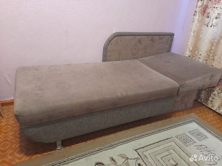 Детская кровать диван с мягкими бортиками