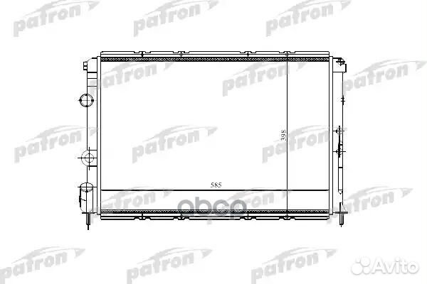 Радиатор автомобильный renault: megane, megane