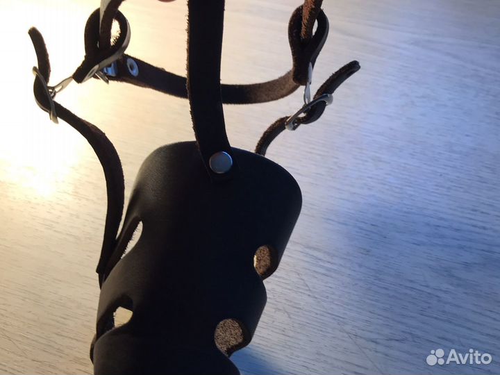 Кожаный намордник