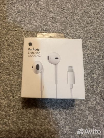 Наушники apple earpods lightning