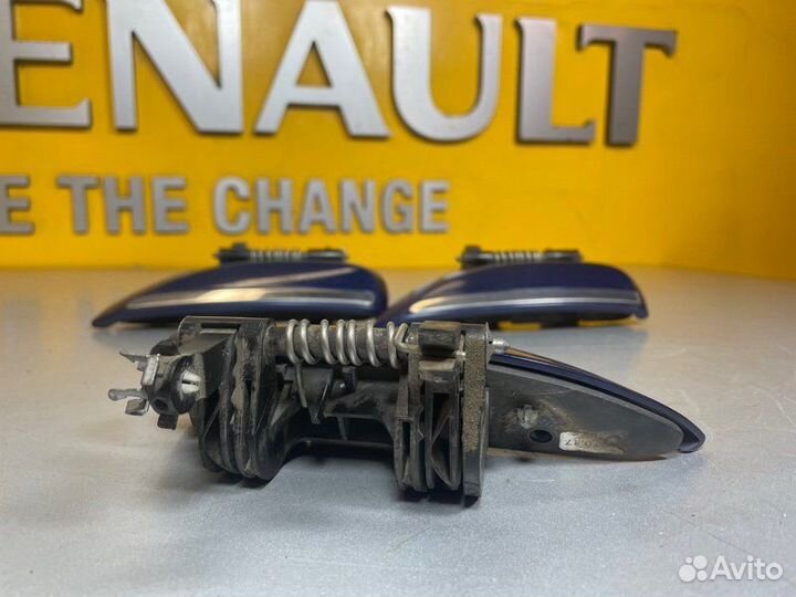 Ручка двери внешняя левая Renault Logan K7M A812