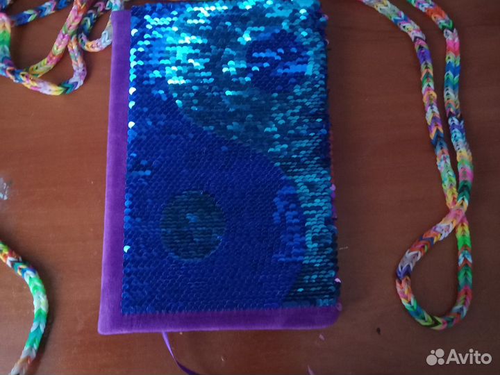 Блокнот со стразами