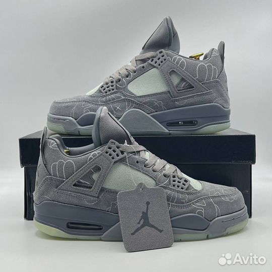 Кроссовки мужские Nike Air Jordan 4 Retro Kaws Gre