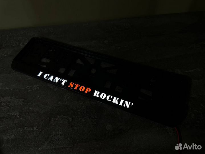 Рамка с led подсветкой по вашему дизайну